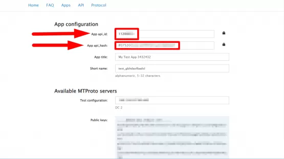 Рисунок 5. Получение API id и API hash для программы спамера в телеграм. Рисунок 5. Получение API id и API hash для программы спамера в телеграм.