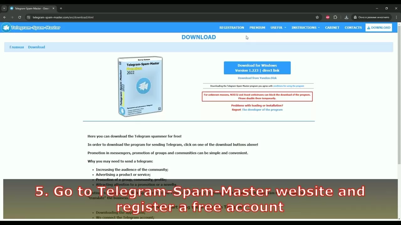 Get Telegram API ID and HASH in 2024 for free without bots